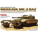 Maquette char israélien Markava Mk.3 BAZ, Epoque Moderne