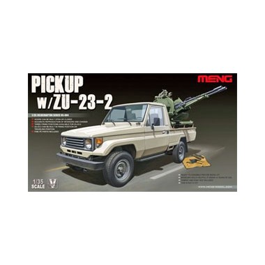 Maquette Pick Up avec ZU-23-2, Epoque Moderne Maquette Pick Up avec ZU-23-2, Epoque Moderne