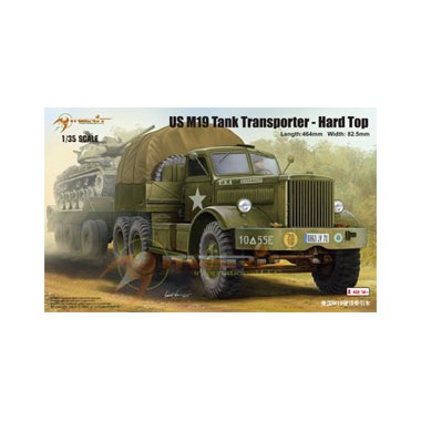Maquette US M19 Tank Transporter-Hard Top
