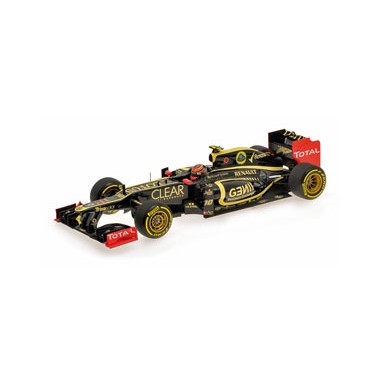 Miniature Lotus Renault E20 Romain Grosjean 2012 