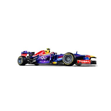 Miniature Red Bull Renault RB9 Sebastien Vettel 2013