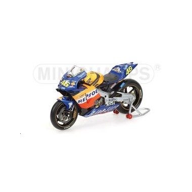 Miniature Honda RC211V Rossi 46 Team Repsol Honda 2002