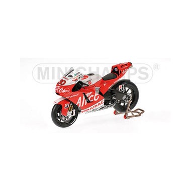 Miniature Ducati Desmosedici GP8 Sylvain Giuntoli MotoGP 2008