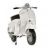 Miniature Vespa 125 Primavera 1972 blanc