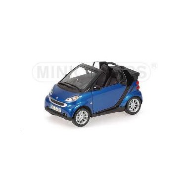 Miniature Smart Cabriolet Bleue 2007