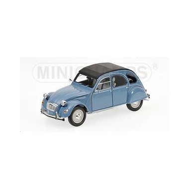 Miniature Citroen 2CV bleue 1983