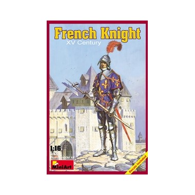 Figurine maquette Chevalier français 15ème Siècle