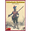 Figurine maquette Mousquetaire hollandais, XVIIème Siècle
