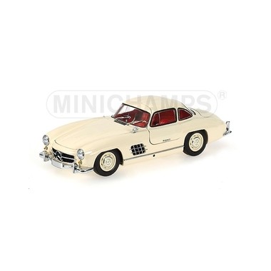 Miniature Mercedes 300 SL "Gullwing" creme 1955