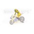 Figurine Valentino Rossi, roulant, GP 2006