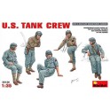 Figurines Maquette Tankistes americains, 2eme GM