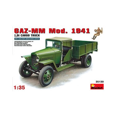 Maquette Gaz-MM modele 1941 1.5t Cargo Truck, 2ème GM