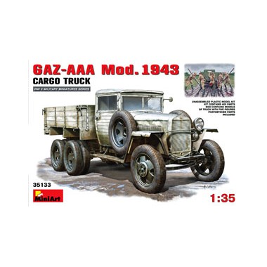 Maquette GAZ-AAA 1943