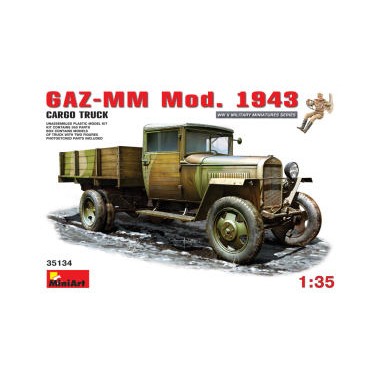 Maquette GAZ-MM Mod. 1943
