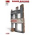 Maquette Façade d'immeuble allemand en ruine