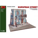 Diorama rue de ville européenne, 2ème GM 1939/45