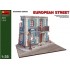Diorama rue de ville européenne, 2ème GM 1939/45