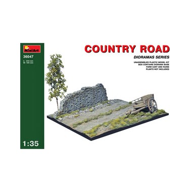 Diorama Route de campagne