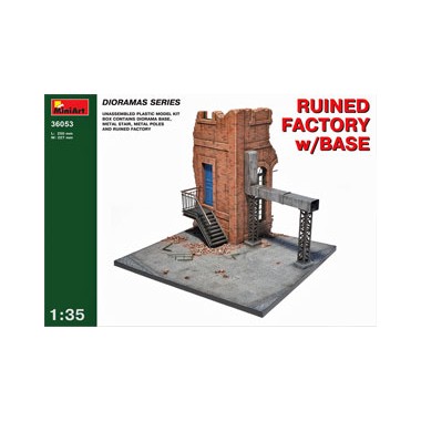 Diorama Usine en Ruine