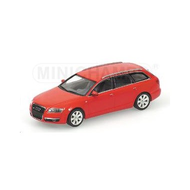 Miniature Audi A6 Avant Rouge 2004