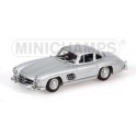Miniature Mercedes 300 SL Gullwing Gris métal 1954