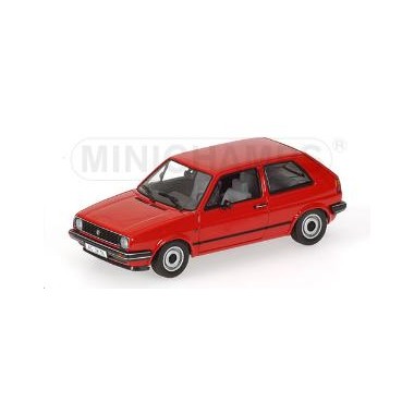 Miniature Volkswagen Golf 3 portes Rouge 1985 Miniature Volkswagen Golf 3 portes Rouge 1985
