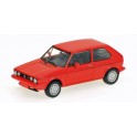 Miniature Volkswagen Golf GTI Pirelli rouge 1983 