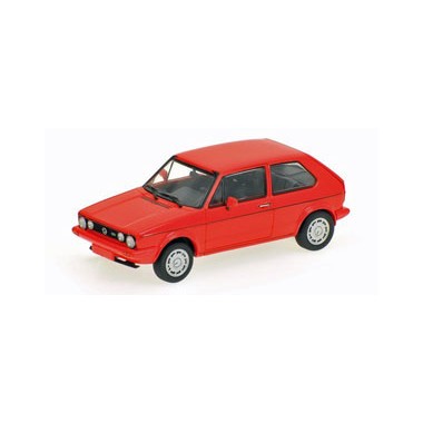 Miniature Volkswagen Golf GTI Pirelli rouge 1983 