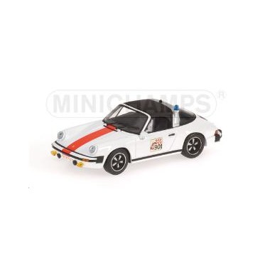 Miniature Porsche 911 Targa Police belge 1977