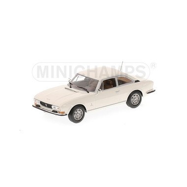 Miniature Peugeot 504 coupé blanche 1976