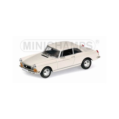 Miniature Peugeot 404 coupé 1962 crème 