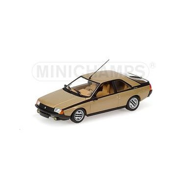 Miniature Renault Fuego or métallisé 1983