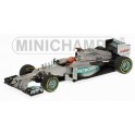 Miniature Mercedes AMG Team Petronas W03 Michael Schumacher 2012