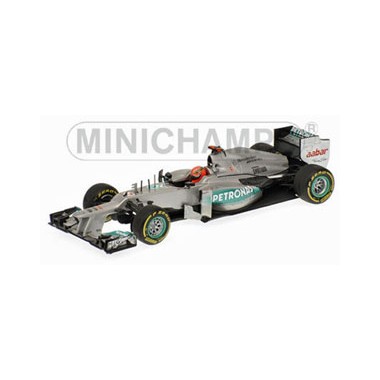 Miniature Mercedes AMG Team Petronas W03 Michael Schumacher 2012