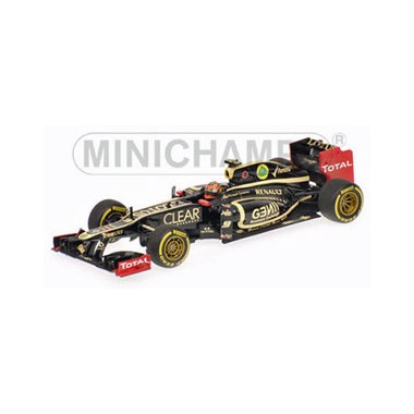 Miniature Lotus Renault E20 Romain Grosjean 2012
