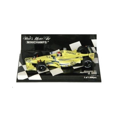 Miniature Minardi Showcar Marc Gené 2000