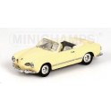 Miniature Volkswagen Karmann Ghia Cabriolet Jaune 1957