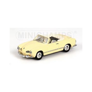 Miniature Volkswagen Karmann Ghia Cabriolet Jaune 1957 Miniature Volkswagen Karmann Ghia Cabriolet Jaune 1957