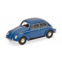 Miniature Volkswagen 1200 bleu 1953 