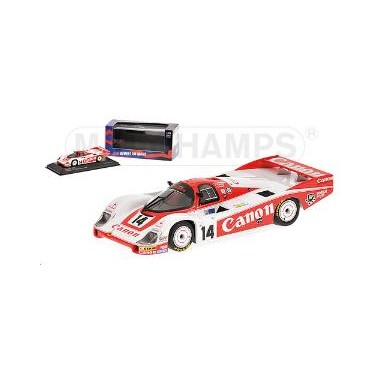 Miniature Porsche 956 "Canon" Palmer 14 Le Mans 1983 Miniature Porsche 956 "Canon" Palmer 14 Le Mans 1983