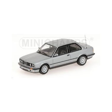 Miniature BMW Serie 3 Gris métallisé 1989 Miniature BMW Serie 3 Gris métallisé 1989