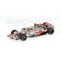 Miniature McLaren Mercedes F1 MP4/23 Hamilton 22 Bresil 2008