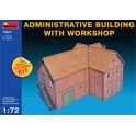 Maquette Batiment administratif avec Atelier