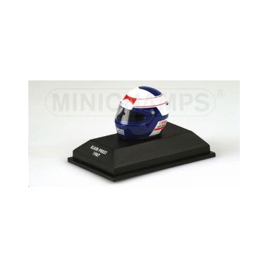 Miniature casque Bell Alain Prost Team McLaren 1987 Miniature casque Bell Alain Prost Team McLaren 1987