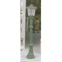Réverbères rustiques fonctionnels, lot de 2