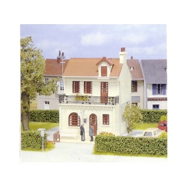 Modélisme HO : Le village français : Maison du notaire - MKD - Rue des