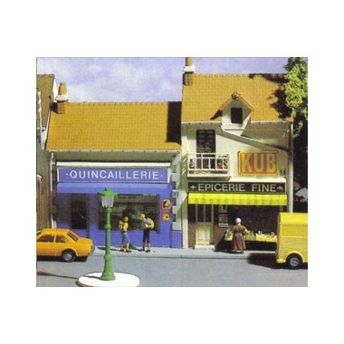 Maquette épicerie et quincaillerie