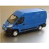 Miniature Peugeot Boxer tolé bleu