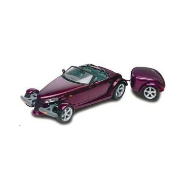 Maquette Plymouth Prowler avec remorque