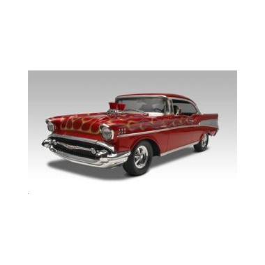 Maquette Chevy Bel Air Hardtop 1957, kit 3 en 1